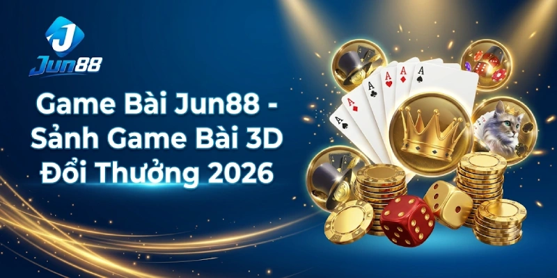 Game Bài Jun88 - Sảnh Game Bài 3D Đổi Thưởng 2026